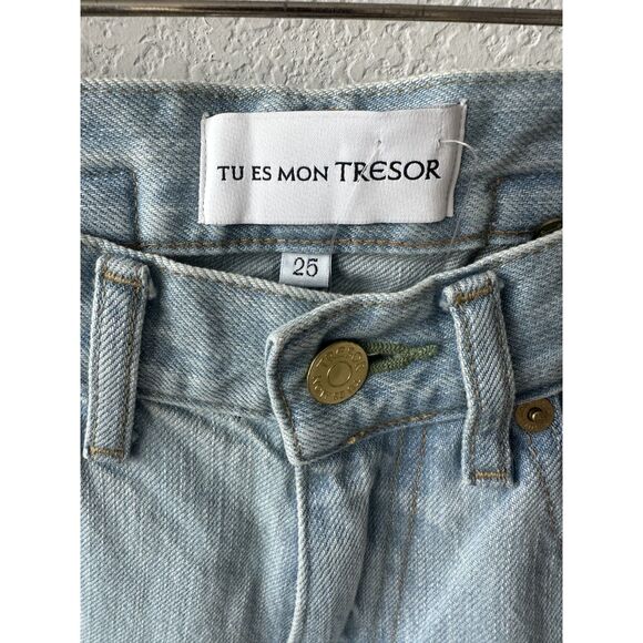 Tu es mon Tresor The Emerald boyfriend jeans - Picture 6 of 6